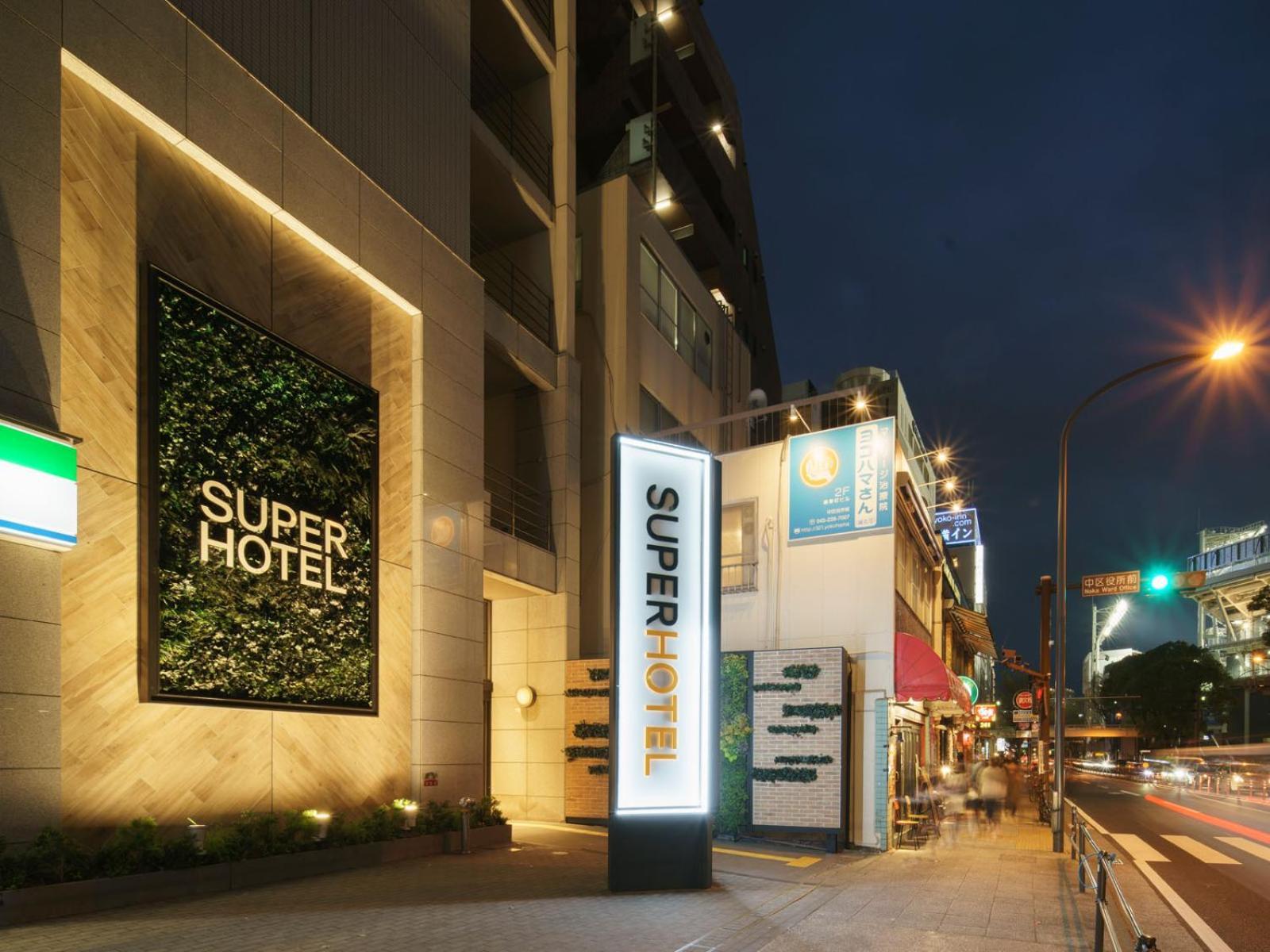 Super Hotel Yokohama Kannai Esterno foto