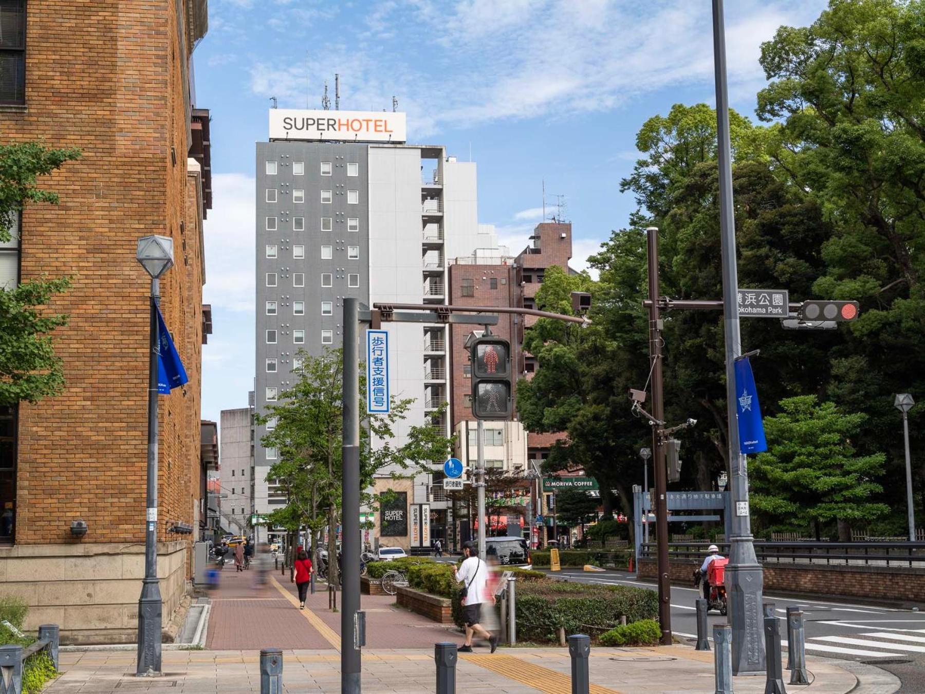 Super Hotel Yokohama Kannai Esterno foto