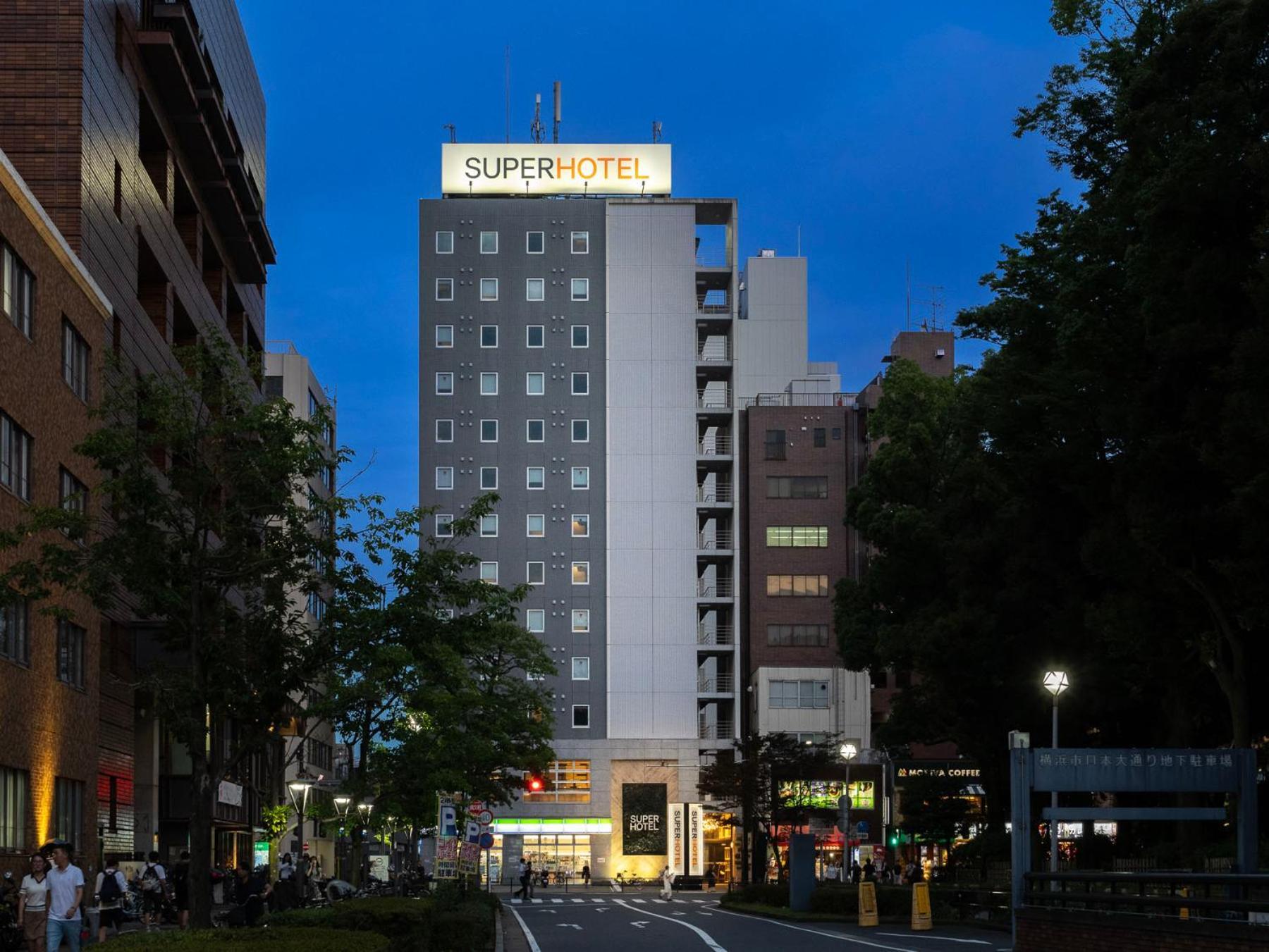 Super Hotel Yokohama Kannai Esterno foto